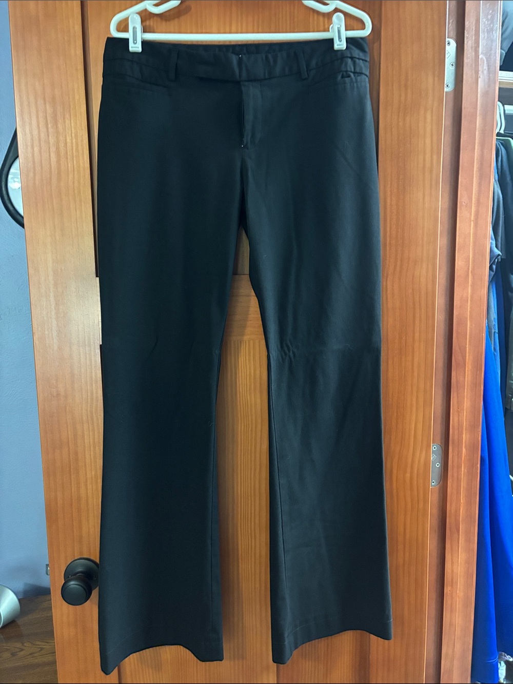 GAP Modern Boot Black Stretch Pants